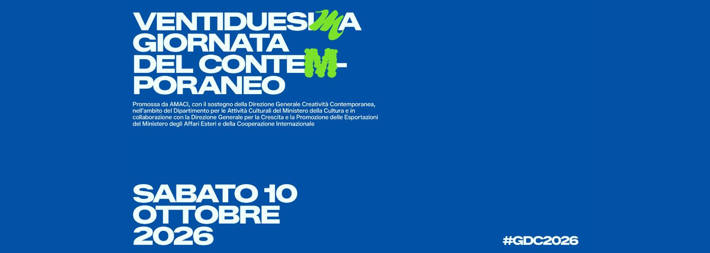 Giornata del Contemporaneo 2026